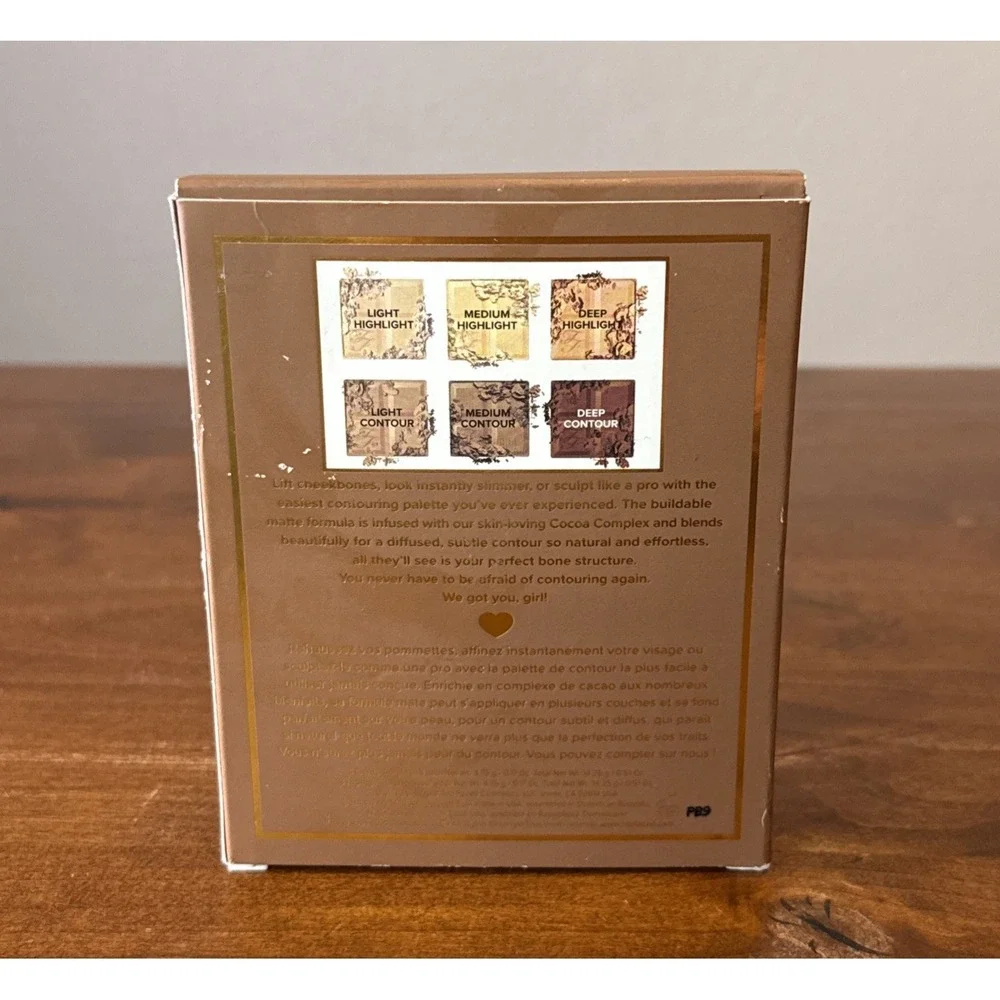 Too Faced Cocoa Contour Palette New In Box Bronzer Highlight Kit